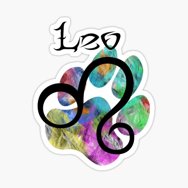 "Dachshund Zodiac Leo" Sticker by StubbornWiener Redbubble