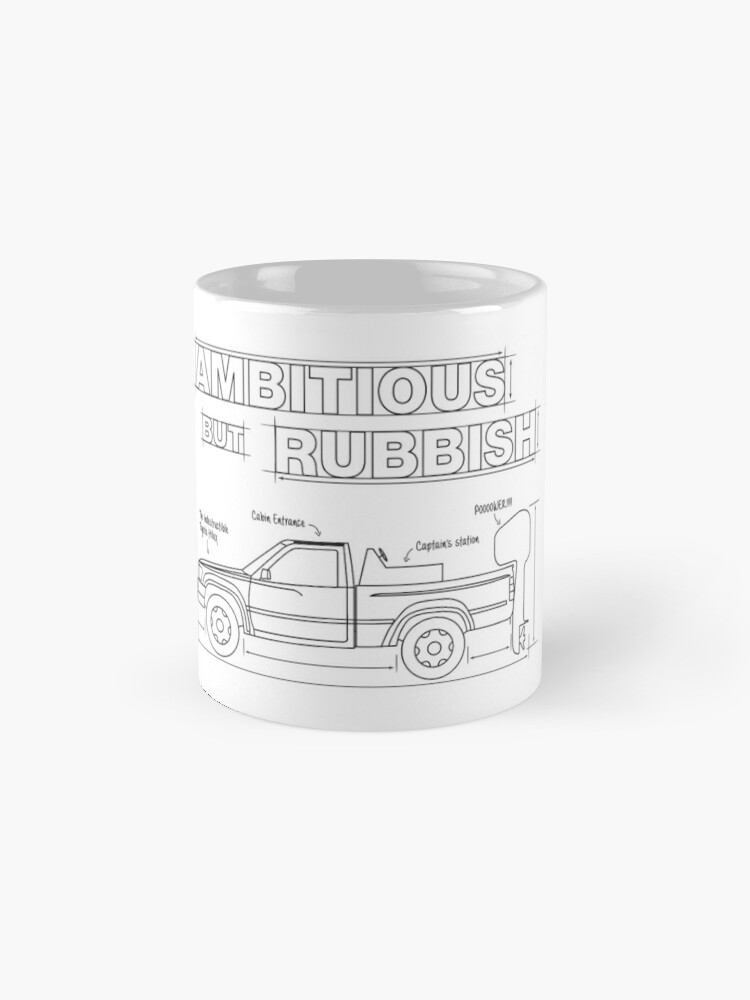 &quot;Top Gear's Ambitious but Rubbish Toybota blueprints &quot; Mug by ApexFibers | Redbubble