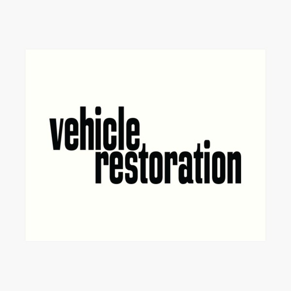Item preview, Vehicle Restoration Car Classic designed and sold by ProjectX23.
