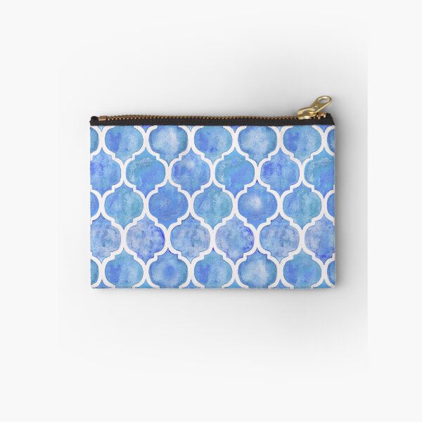 Item preview, Cornflower Blue Moroccan Watercolor Pattern designed and sold by micklyn.