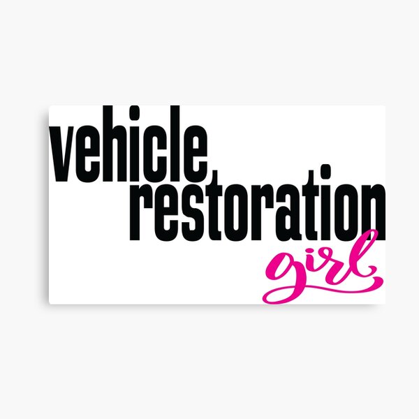 Item preview, Vehicle Restoration Girl Car Classic designed and sold by ProjectX23.
