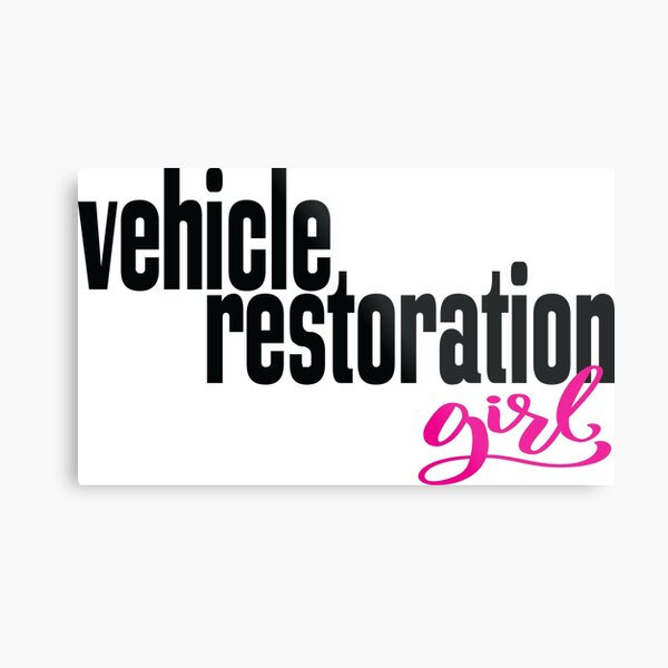 Item preview, Vehicle Restoration Girl Car Classic designed and sold by ProjectX23.