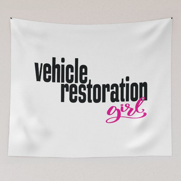 Item preview, Vehicle Restoration Girl Car Classic designed and sold by ProjectX23.