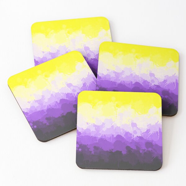 Item preview, Nonbinary Pride Paint designed and sold by Anarcha-Maenad.