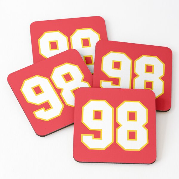 Item preview, Ninety Eight White Jersey Number 98 designed and sold by elhefe.