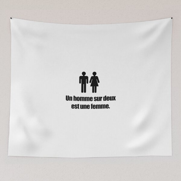Item preview, One in two men is a woman designed and sold by ErenStream.
