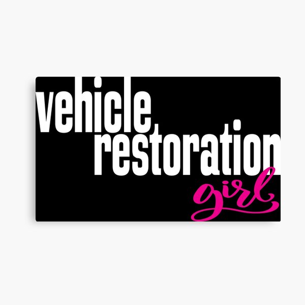 Item preview, Vehicle Restoration Girl Car Classic designed and sold by ProjectX23.
