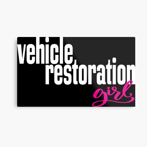 Item preview, Vehicle Restoration Girl Car Classic designed and sold by ProjectX23.