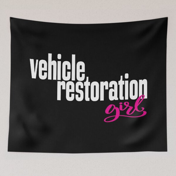 Item preview, Vehicle Restoration Girl Car Classic designed and sold by ProjectX23.