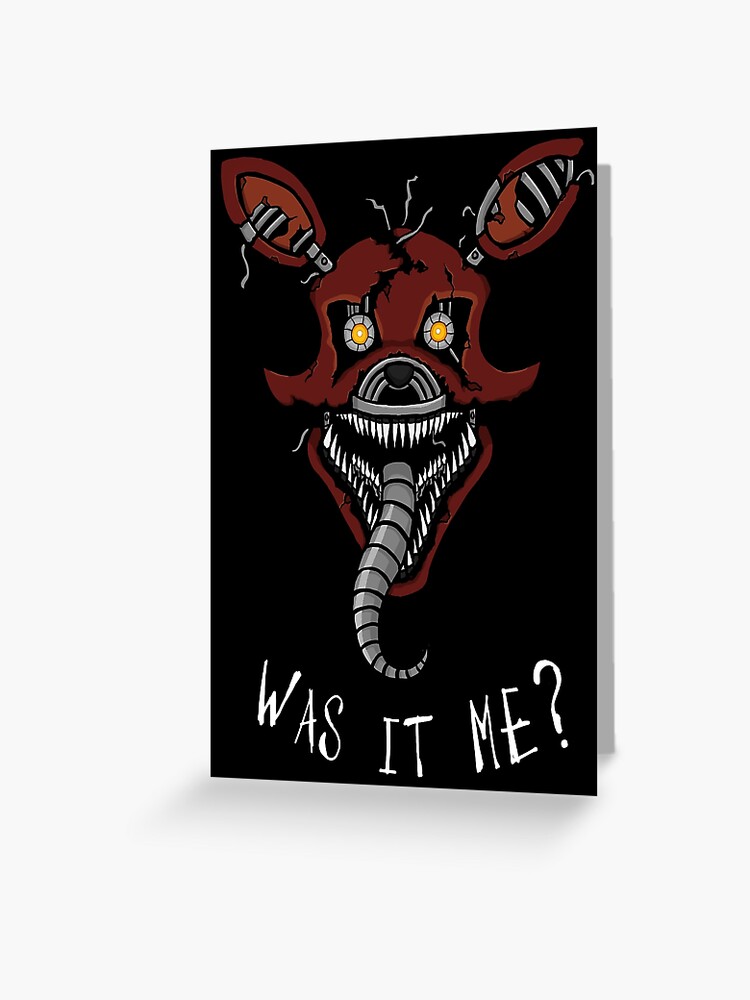 Five Nights at Freddy's - FNAF 4 - Nightmare Foxy - It's Me Postcard for  Sale by Kaiserin