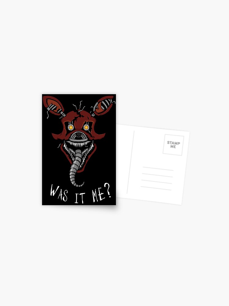 Five Nights at Freddy's - FNAF 4 - Nightmare Foxy - It's Me Greeting Card  for Sale by Kaiserin