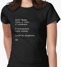 Sherlock Messages - 7 Women's Fitted T-Shirt