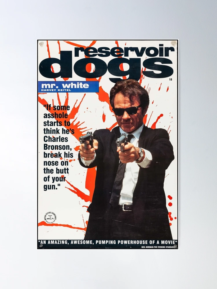 レザボア・ドッグス Mr. White ポスター fposter,large,wall_texture,