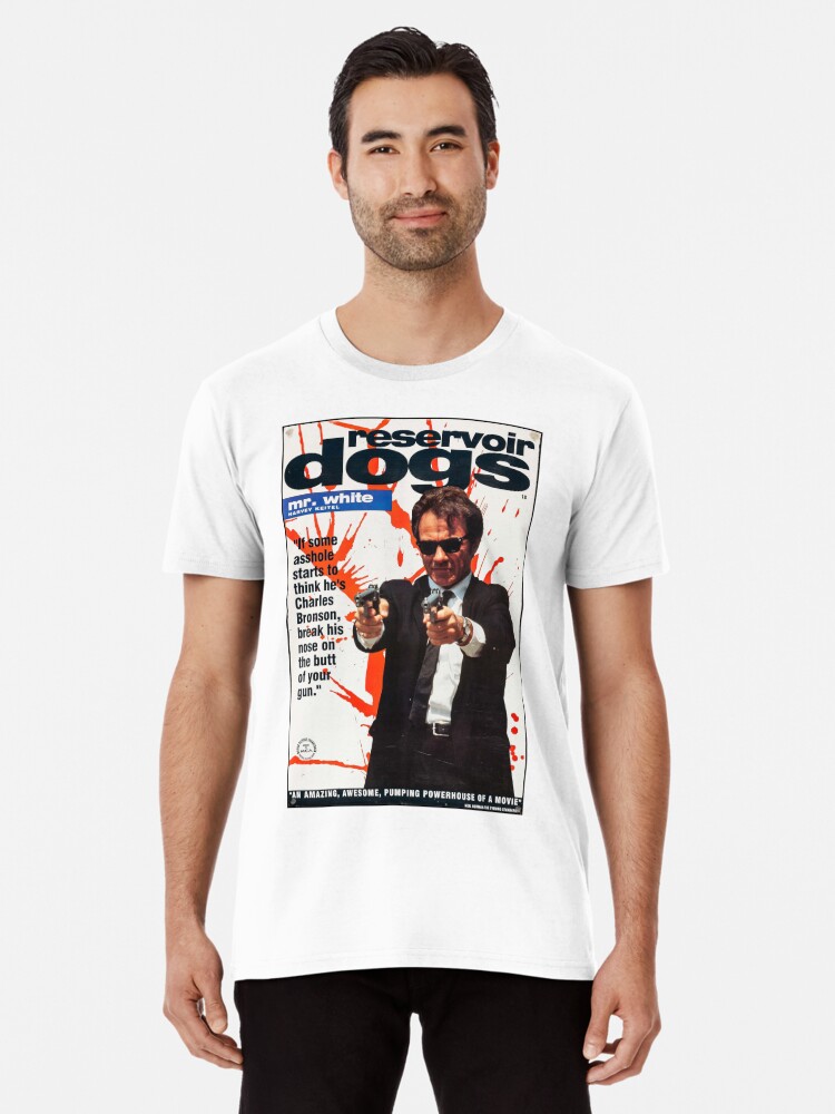 Reservoir Dogs Poster Mr White T Shirt By Heymate Redbubble