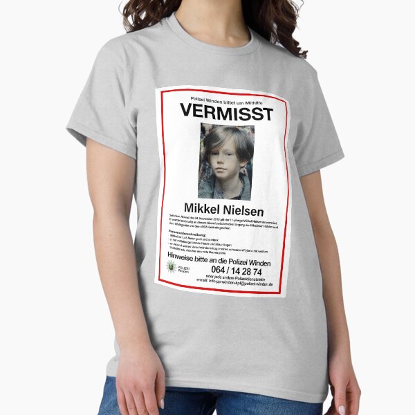 Artikel-Vorschau von Vermisst Mikkel Nielsen, designt und verkauft von MarcoPolok.