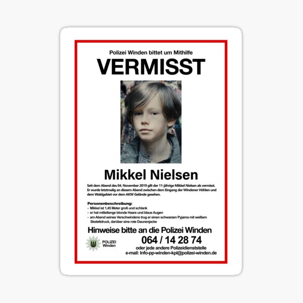 Artikel-Vorschau von Vermisst Mikkel Nielsen, designt und verkauft von MarcoPolok.