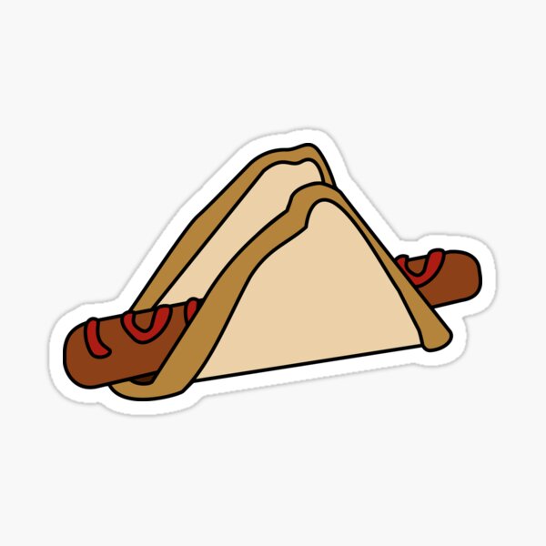 "Bunnings Snag in Bread" Sticker for Sale by Moofier Redbubble
