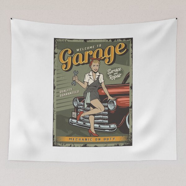 Item preview, Vintage poster - Service and repair designed and sold by Simon Dast.