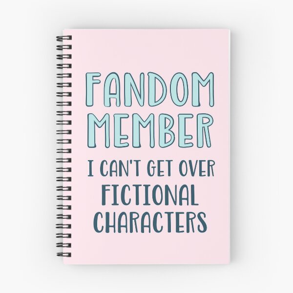 Item preview, Fandom Member - I can't get over fictional characters designed and sold by FandomizedRose.