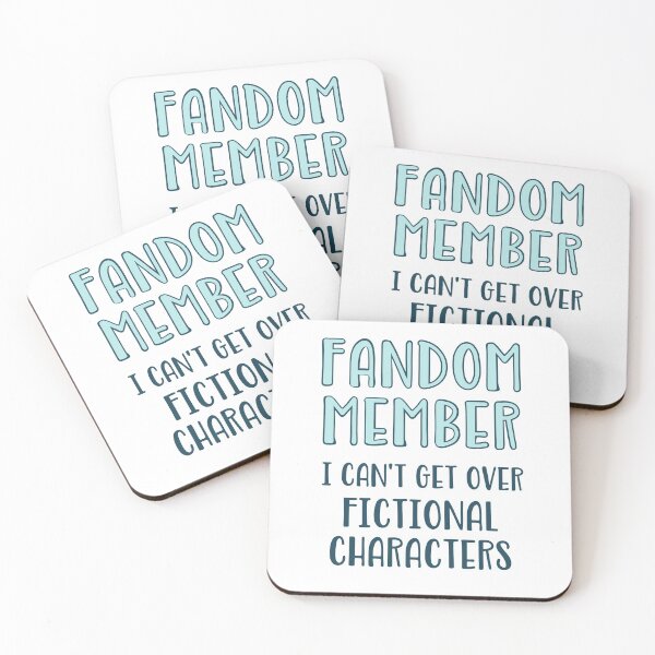Item preview, Fandom Member - I can't get over fictional characters designed and sold by FandomizedRose.