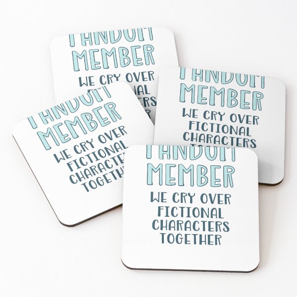Item preview, Fandom Member -we cry over fictional characters together designed and sold by FandomizedRose.