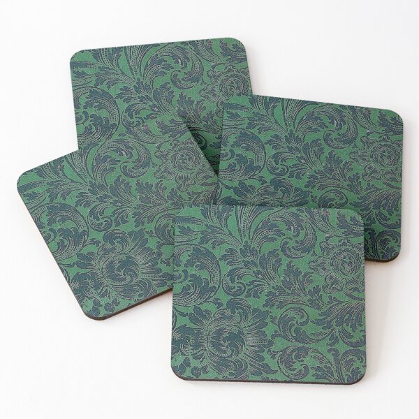 Item preview, Antique French Pattern Print / Green designed and sold by FuzzyHoney.
