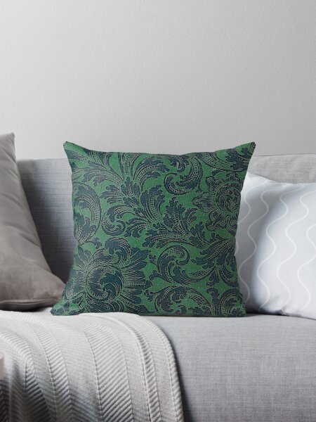 Aperçu de l'œuvre Motif français antique imprimé / vert créée et vendue par FuzzyHoney.