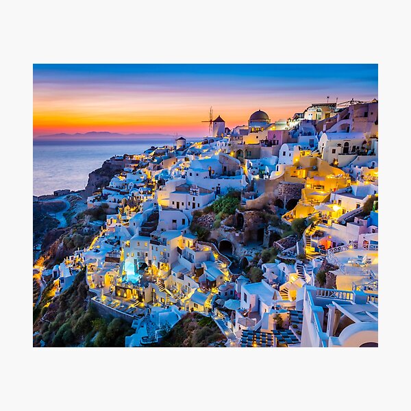 Item preview, Santorini Sunset designed and sold by Inge Johnsson.