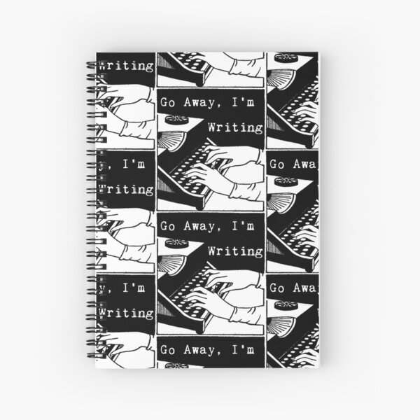 Item preview, Go Away, I'm Writing designed and sold by LittleVixen.