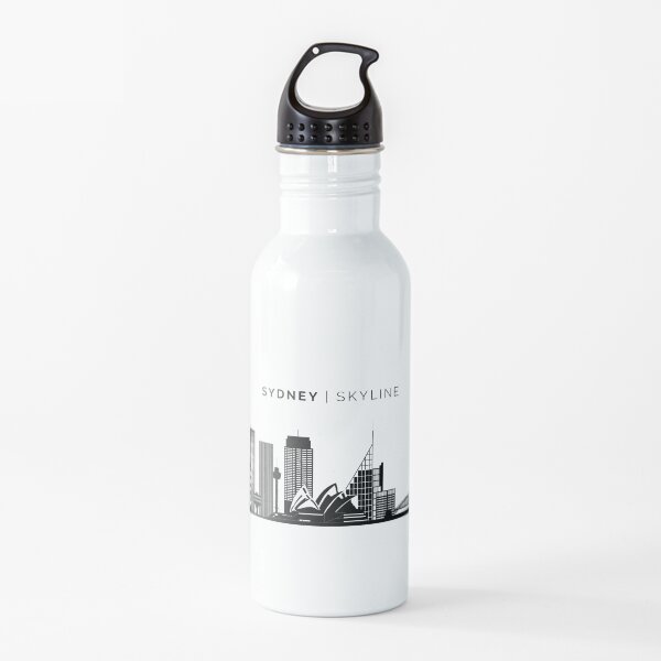 Sydney City Skyline Art Water Bottle