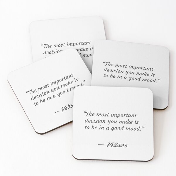 Item preview, Voltaire quote designed and sold by Ariana Mila -  Awesome quotes.