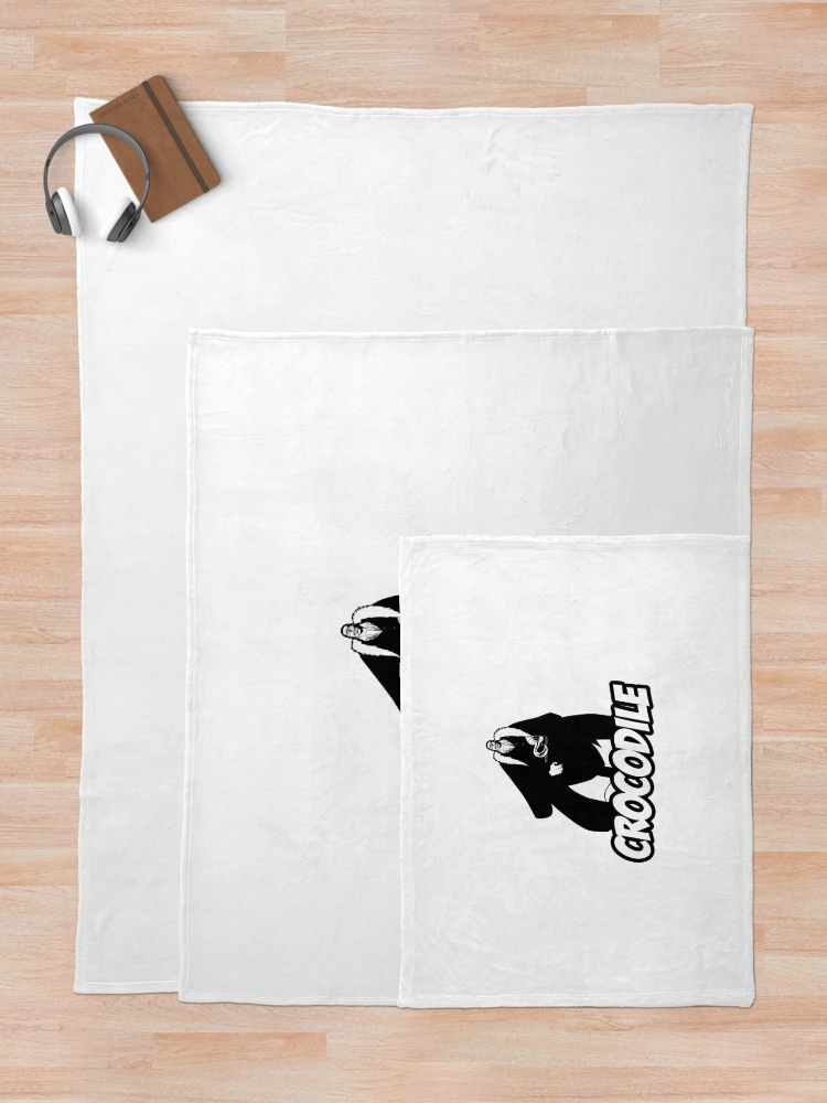 Thumbnail 5 of 6, Throw Blanket, Crocodile designed and sold by RbBasic.