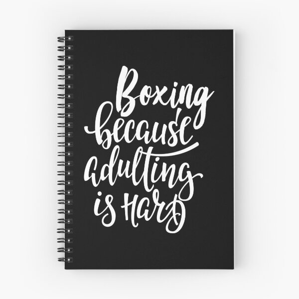 Item preview, Boxing Because Adulting Is Hard designed and sold by ProjectX23.