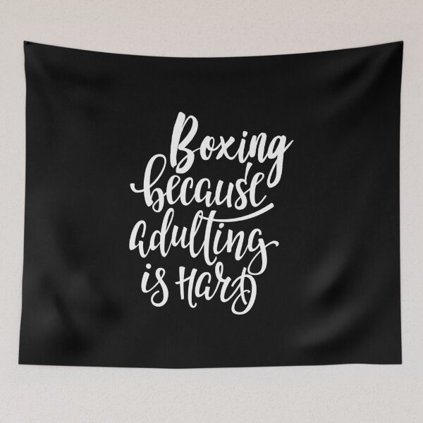 Item preview, Boxing Because Adulting Is Hard designed and sold by ProjectX23.