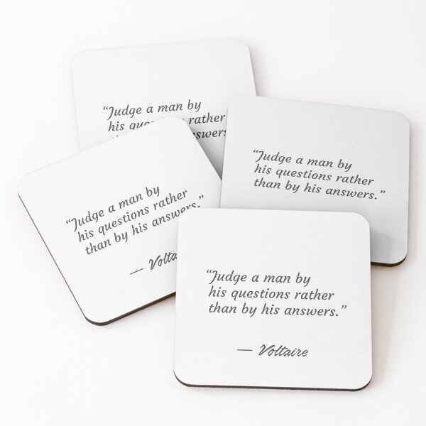 Item preview, Voltaire quote designed and sold by Ariana Mila -  Awesome quotes.