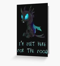 My Little Pony - MLP - Changeling Greeting Card