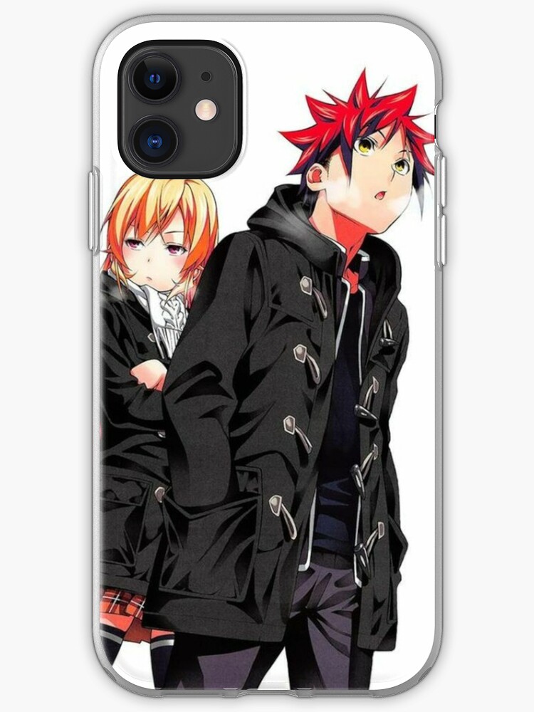 shokugeki no soma iphone case cover by reynoka redbubble redbubble