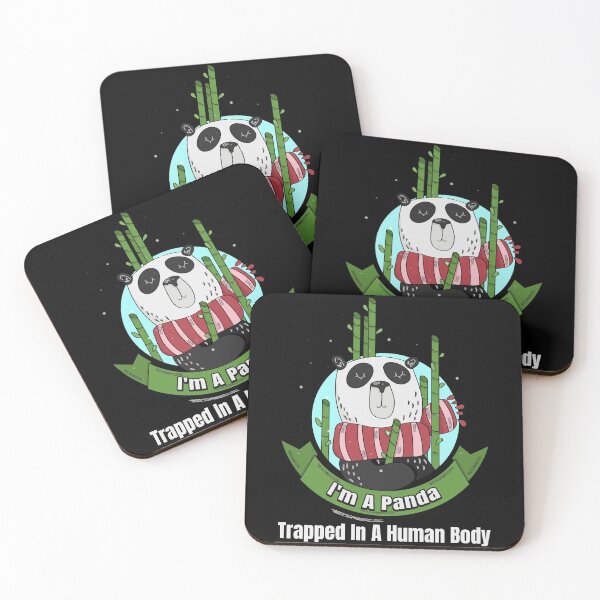 Item preview, Happy Holiday Gifts - Panda Lover Gift - Trapped In A Human Body - Christmas Animal designed and sold by kntranhoang.