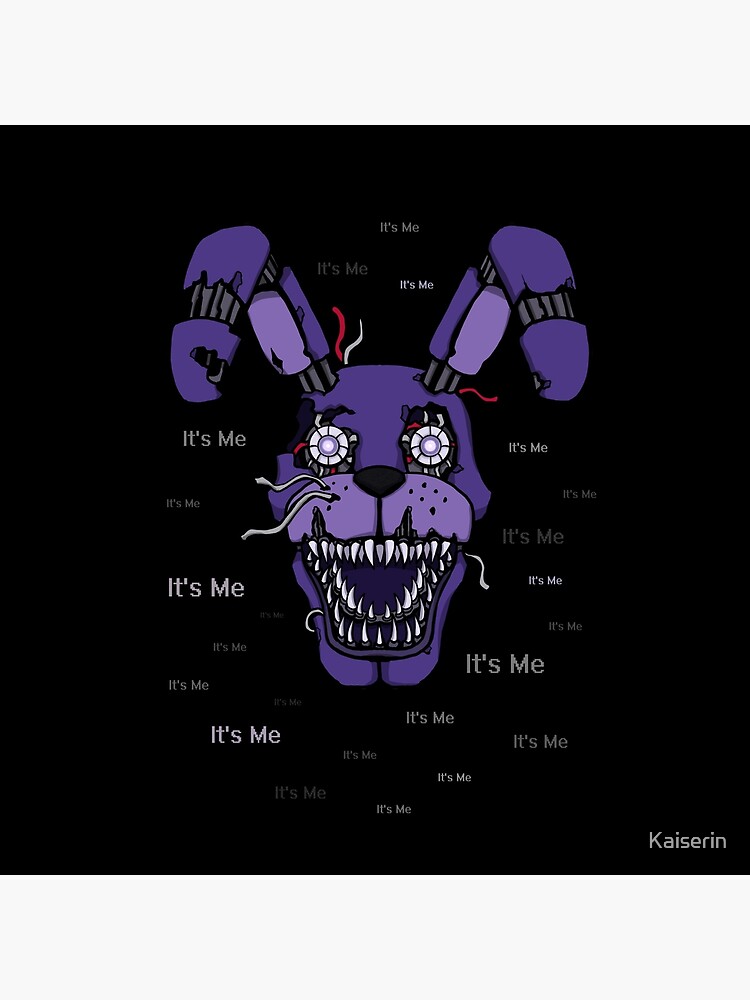 Five Nights at Freddy's - FNAF 4 - Nightmare Foxy - It's Me Greeting Card  for Sale by Kaiserin