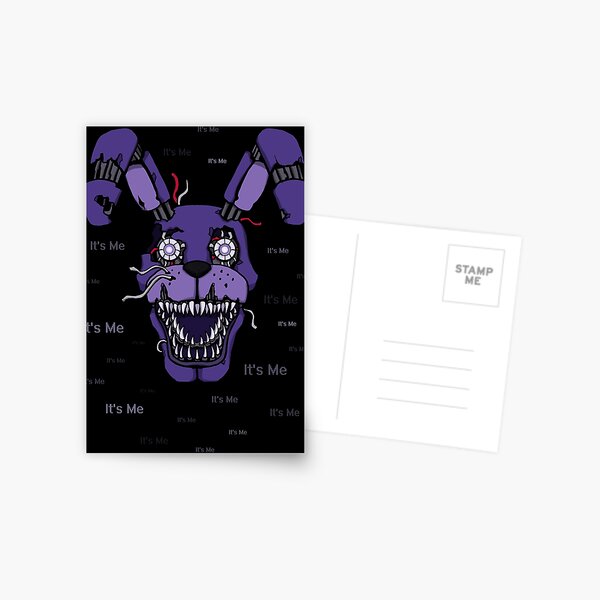 Five Nights at Freddy's - FNAF 4 - Nightmare Foxy - It's Me Greeting Card  for Sale by Kaiserin