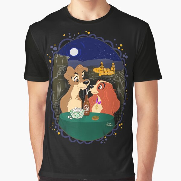 The lady and the tramp in Jaen Graphic T-Shirt