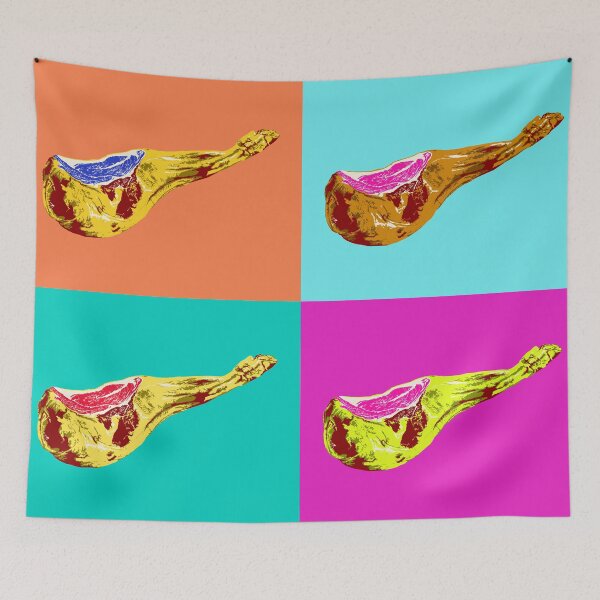 Item preview, Jamón Serrano Pop Art designed and sold by BasicBarcelona.