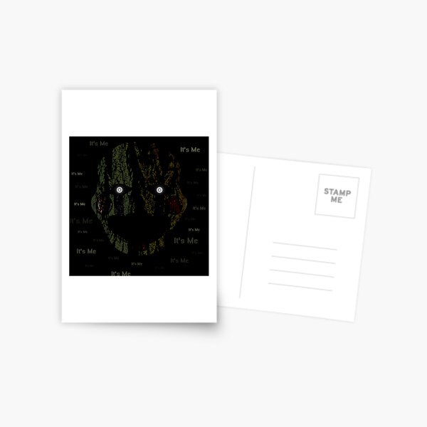 Five Nights at Freddy's - FNAF 3 - Phantom Freddy Postcard for