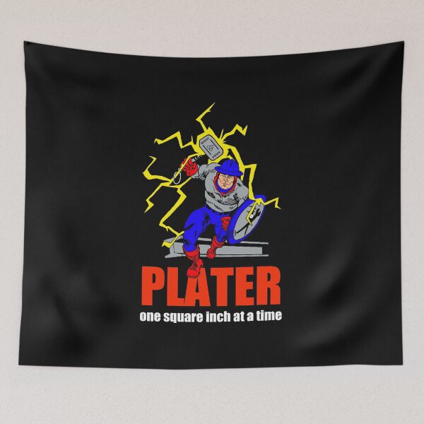Item preview, Plater; One Square Inch; designed and sold by StickerApe.