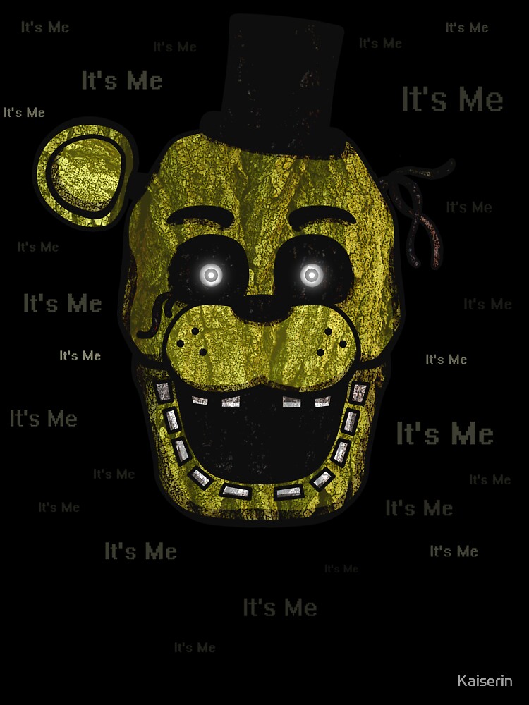 Golden Freddy Black Hat - Shadow Nightmare Phantom Withered Freddy