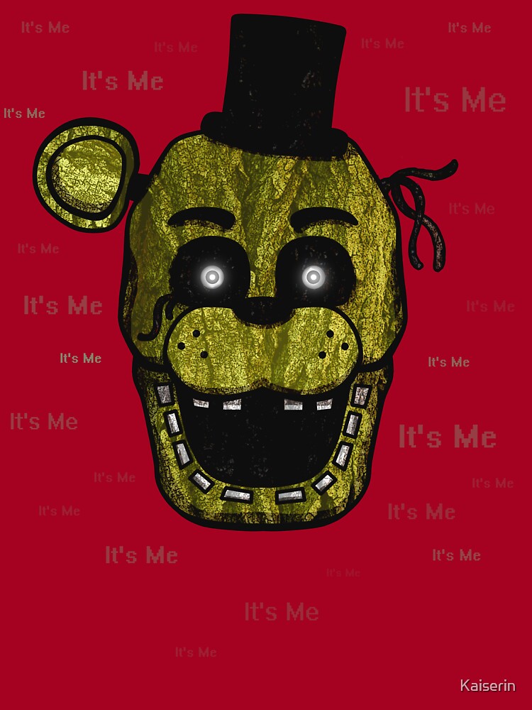 Golden Freddy Black Hat - Shadow Nightmare Phantom Withered Freddy