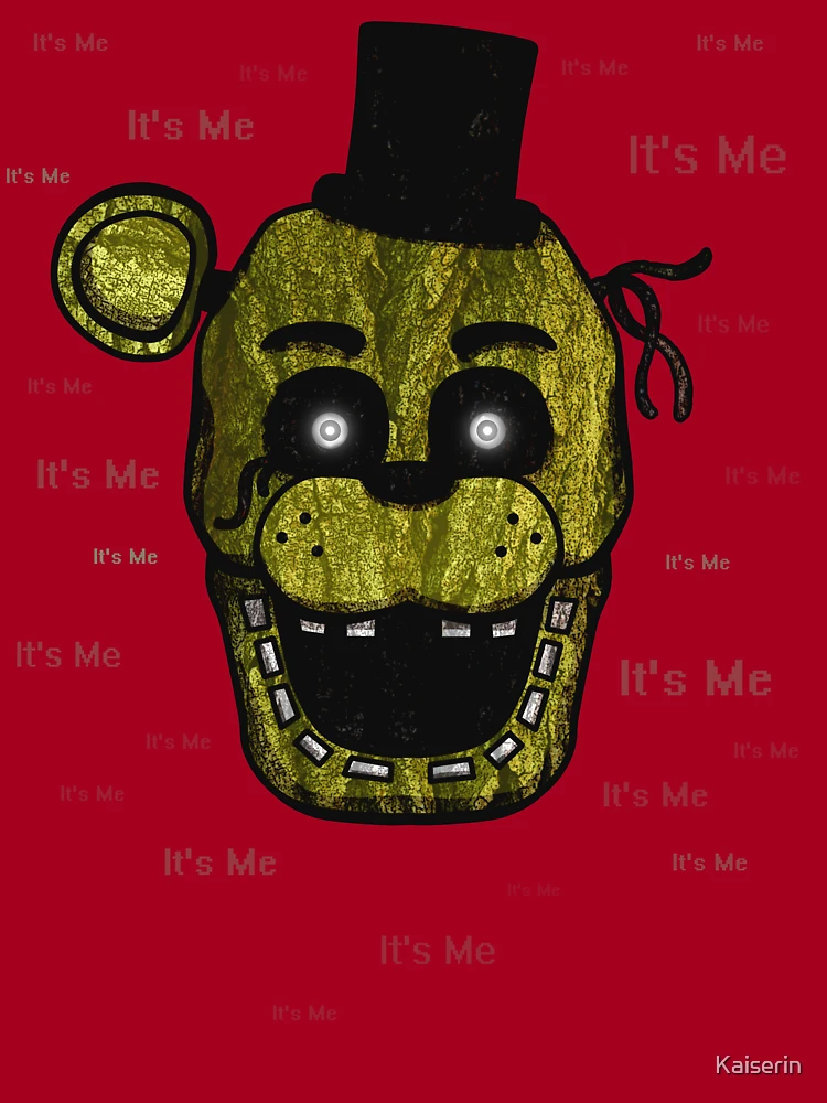 Anyone know why the hand print is on the fnaf 3 freddy suit? Phone dude  called them cosplays, but the hand print means it's not. :  r/fivenightsatfreddys