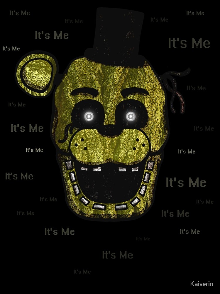 Five Nights at Freddy's - FNAF 2 - Shadow Freddy - It's Me Metal Print for  Sale by Kaiserin