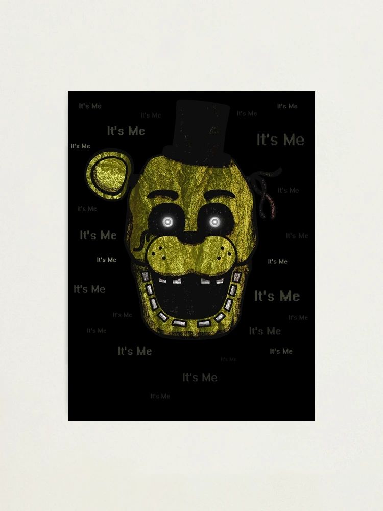 Anyone know why the hand print is on the fnaf 3 freddy suit? Phone dude  called them cosplays, but the hand print means it's not. :  r/fivenightsatfreddys