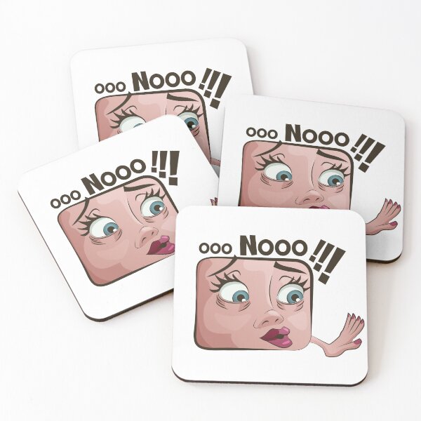 Item preview, ooo Nooo - broken nail designed and sold by WallJamboree.